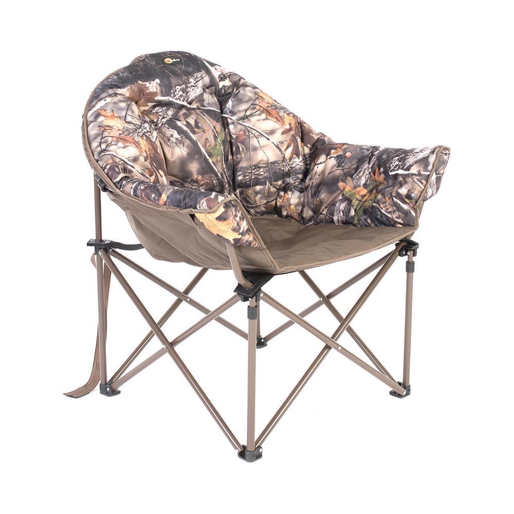 Faulkner Big Dog Bucket Chair – Camouflage - Nickel Belt Camping