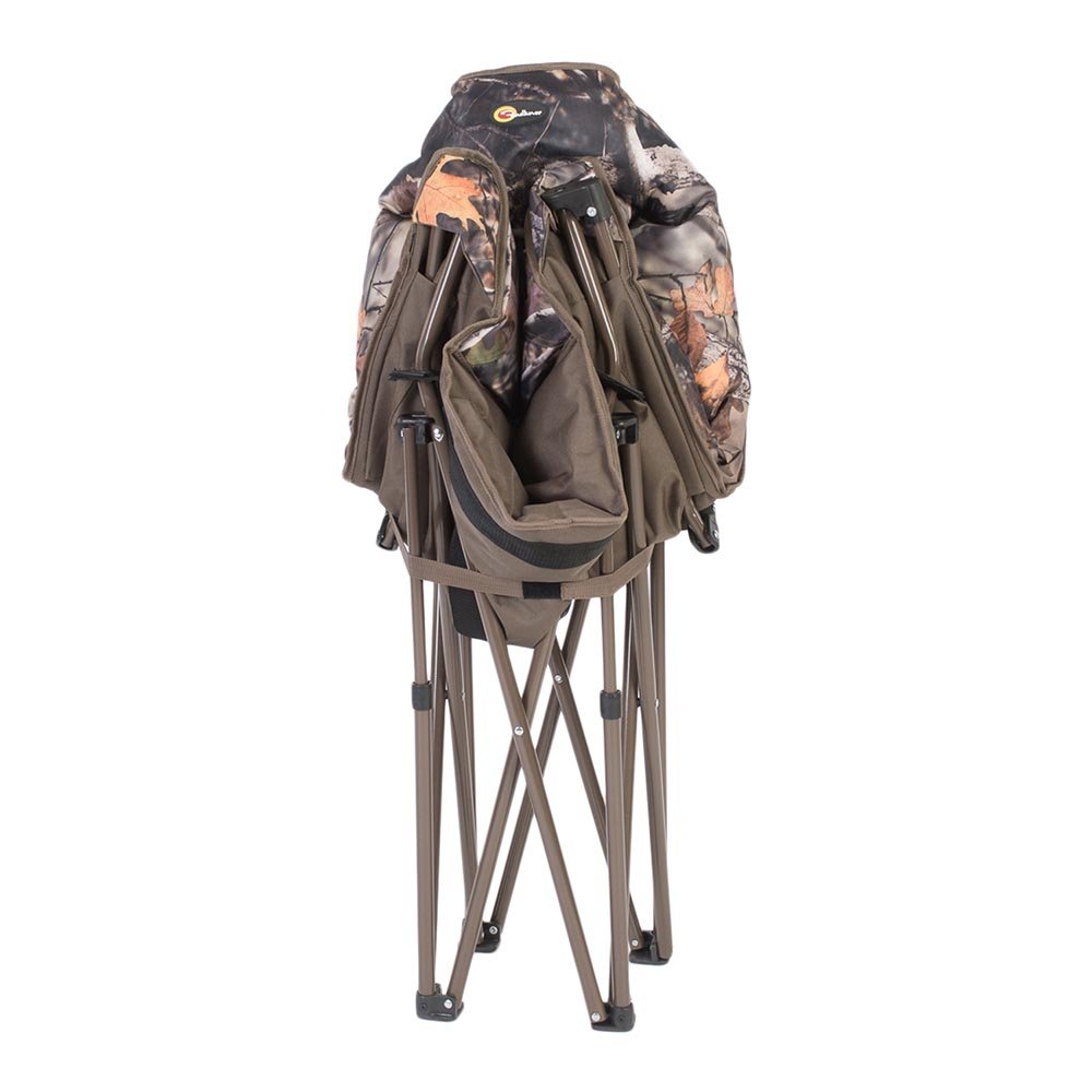 Faulkner Big Dog Bucket Chair – Camouflage - Nickel Belt Camping